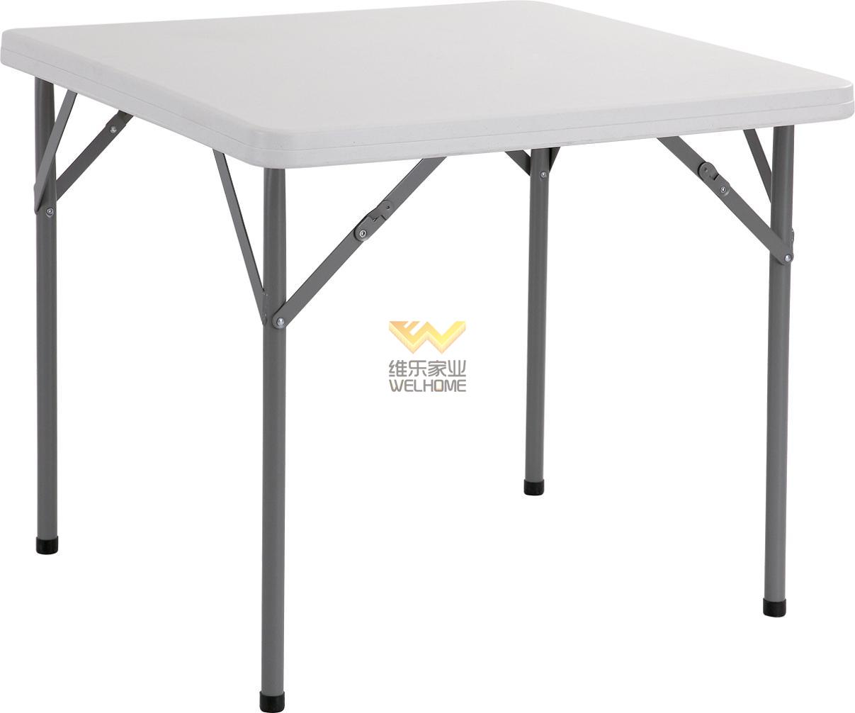 Plastic Square folding table for event/meetings